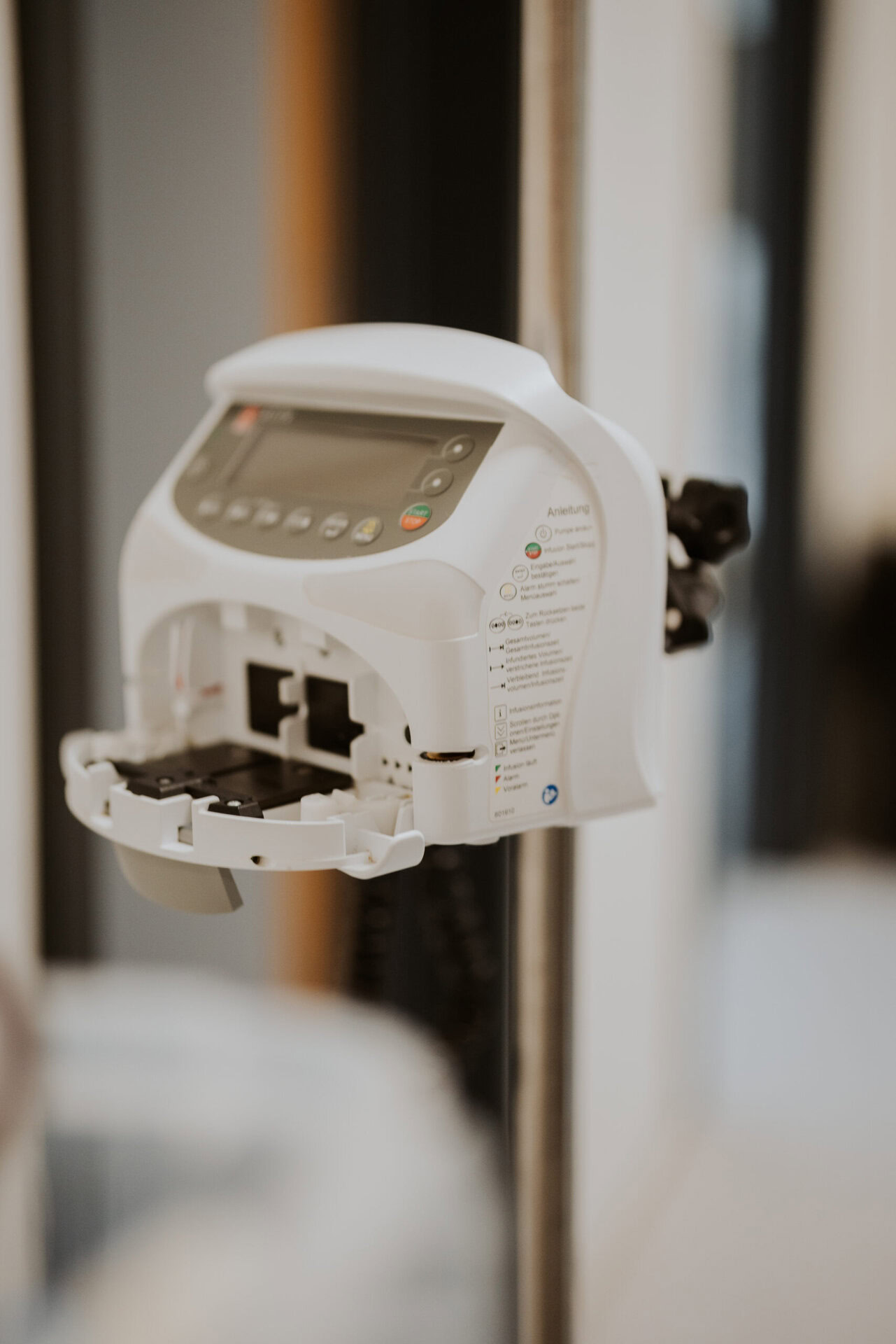Ein Gerät für medizinische Zwecke ist zu sehen.